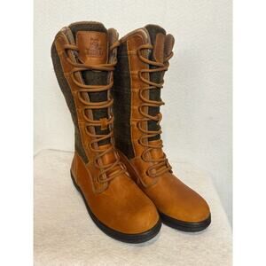 Kodiak Women's Leather‎ Boots Brown Size 7.5US** Southwestern Waterproof Repel X